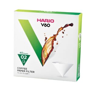 Filtry papierowe do dripa V60-02 Hario - 40 sztuk