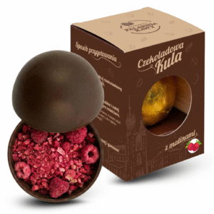 Czekolada kula z Malinami